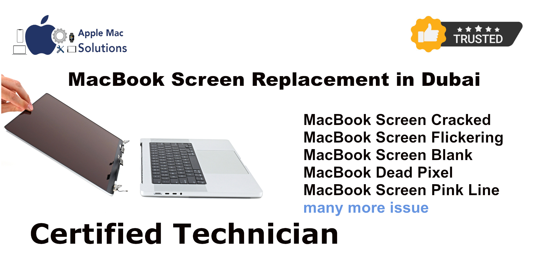 MacBook Screen Replacement Service  